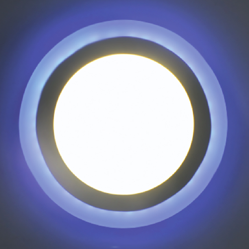 Светильник Ecola 9w 4200k/синяя подсветка